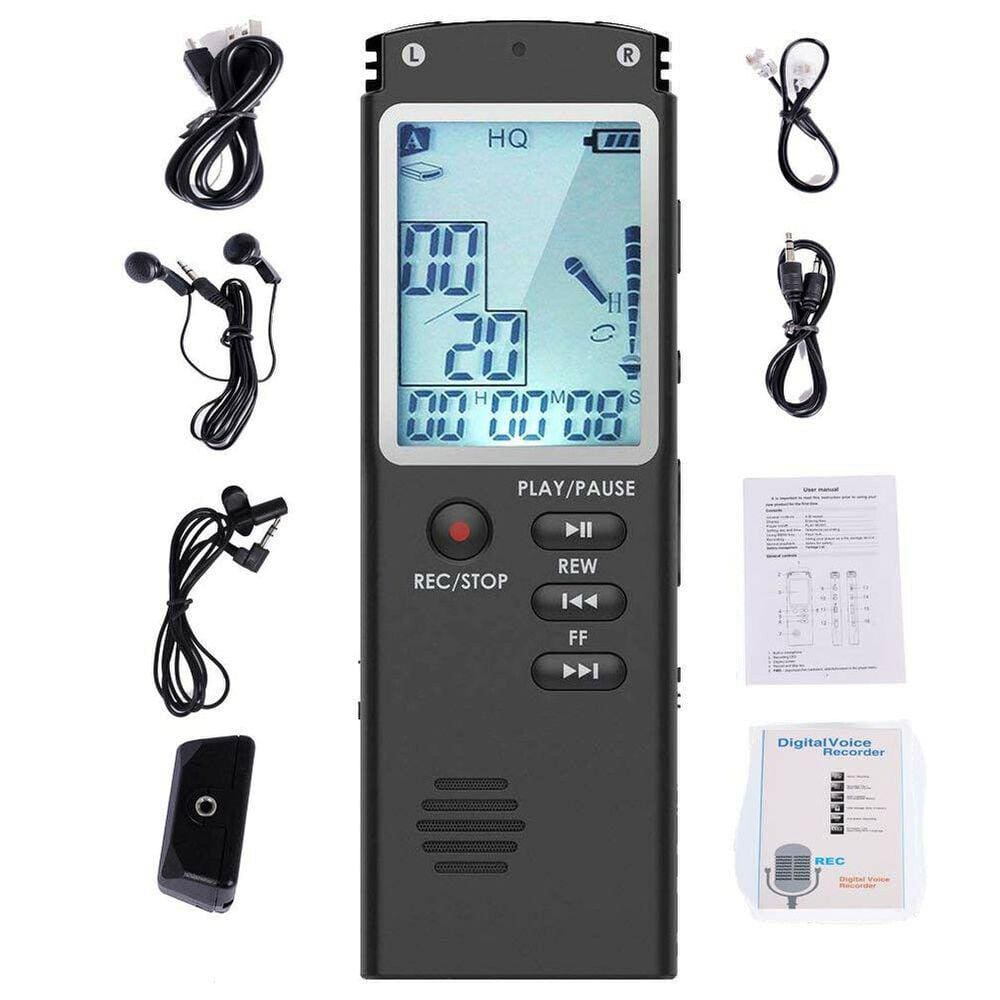 Gravador de Voz Digital Voz Ativado Mini o Digital Soun