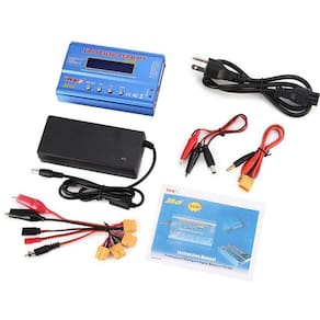 Carregador de bateria Lipo Balance IMAX B6 15V 6A com adaptador AC/DC