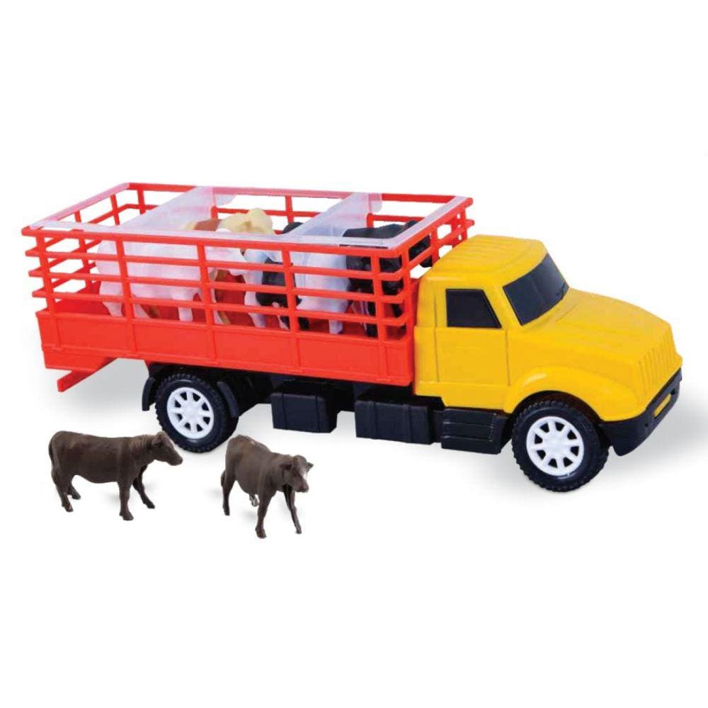 Diverplas Caminhão Boiadeiro + 2x Bois