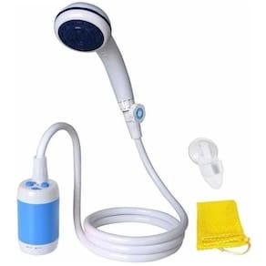 Chuveiro portátil recarregável Camps-White com bateria de 5000mAh