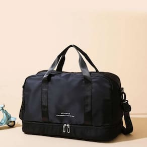 Bolsa Grande Unissex Impermeável - Preto