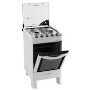 Fogão Esmaltec Ágata 4 Bocas Branco