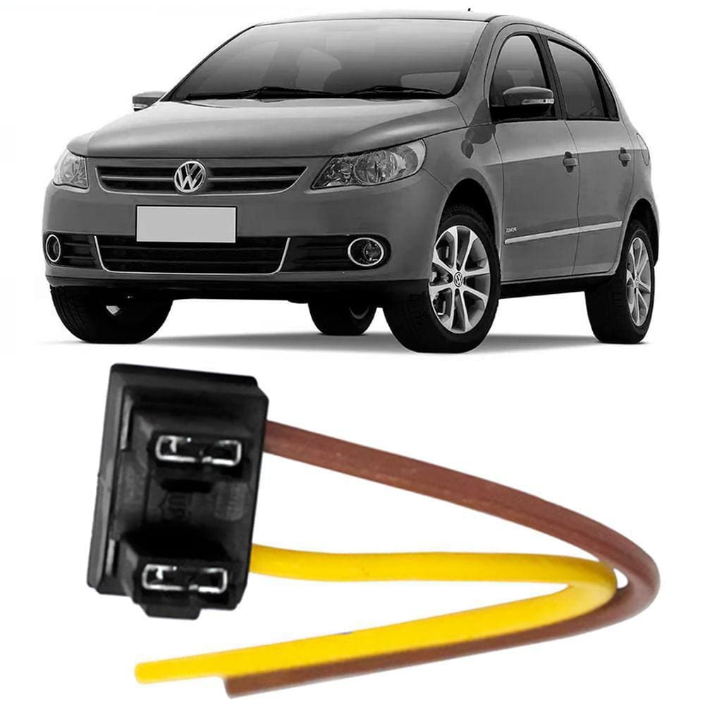 Chicote Farol H7 2 Vias Gol G1 G2 G3 G4 G5 G7 G8 Saveiro