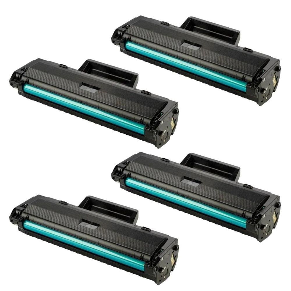 Kit 4 Toner Compatível HP 105a c/ Chip HP 107a Mfp 135a 137