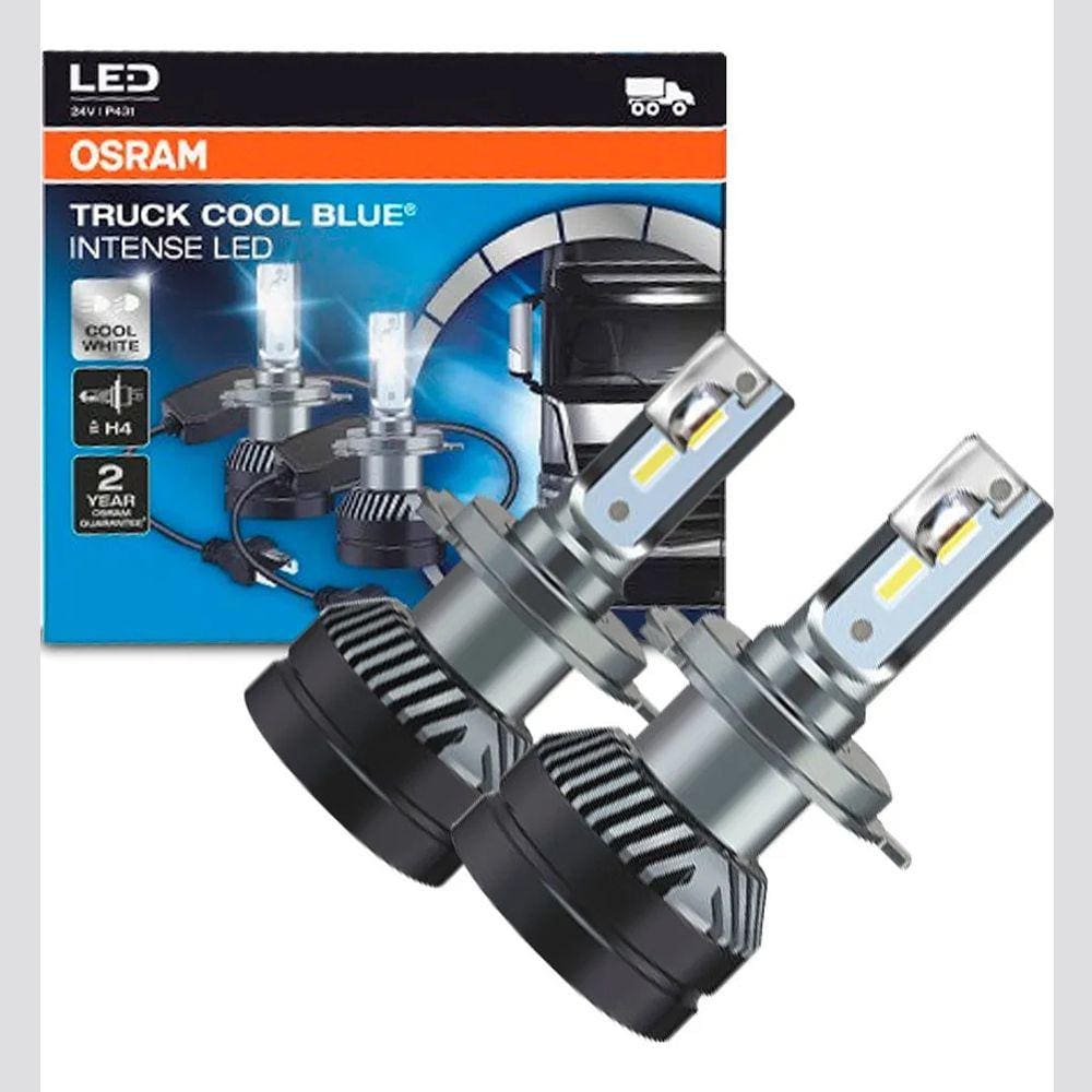 Par Lampada Led Truck H4 6000K 28W 24V - Cool Blue Intense