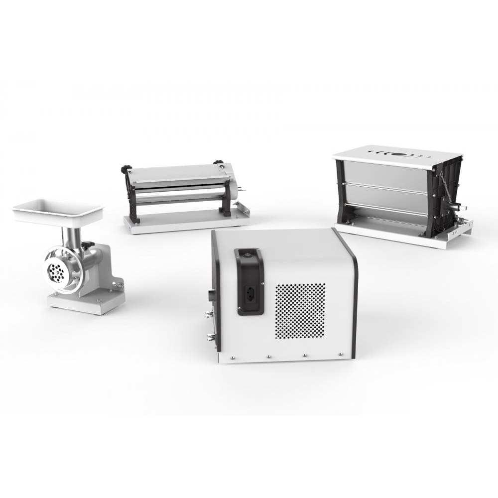 Kit Anodilar Supermix Misturadeira Moedor Laminador Elétrico