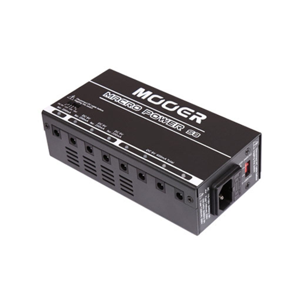 Fonte Micro Power Mooer Mps8 Bivolt 8 Entrada 9v C Garantia