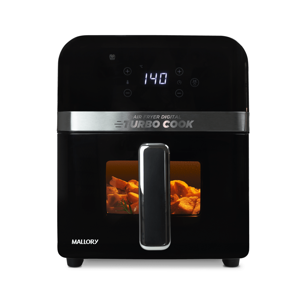Fritadeira Air Fryer Mallory Turbocook Visor Em Vidro 6 L 1500W 127V