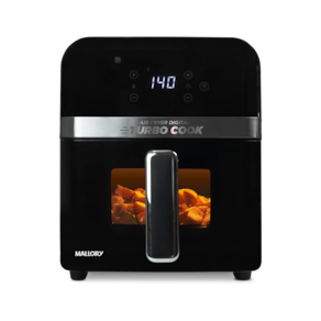 Fritadeira Air Fryer Mallory Turbocook Visor Em Vidro 6 L 1500W 127V