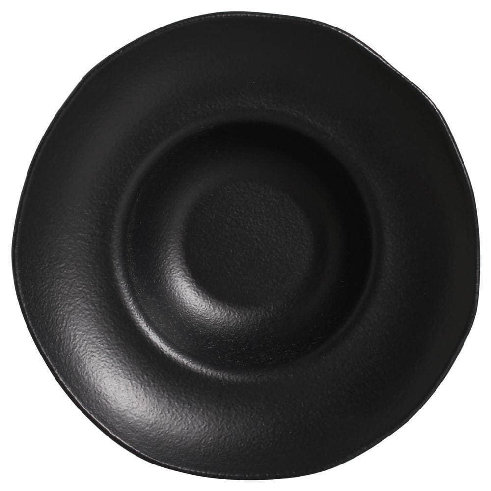 Prato De Massa Geo Carbon Matte 450ml 28cm Porto Brasil Preto
