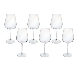 6 Taças Para água E Vinho Em Cristal Ecológico Ardea 670ml Bohemia
