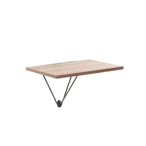 Prateleira Multiuso Space Pequena Fosco Aço Corten/Preto
