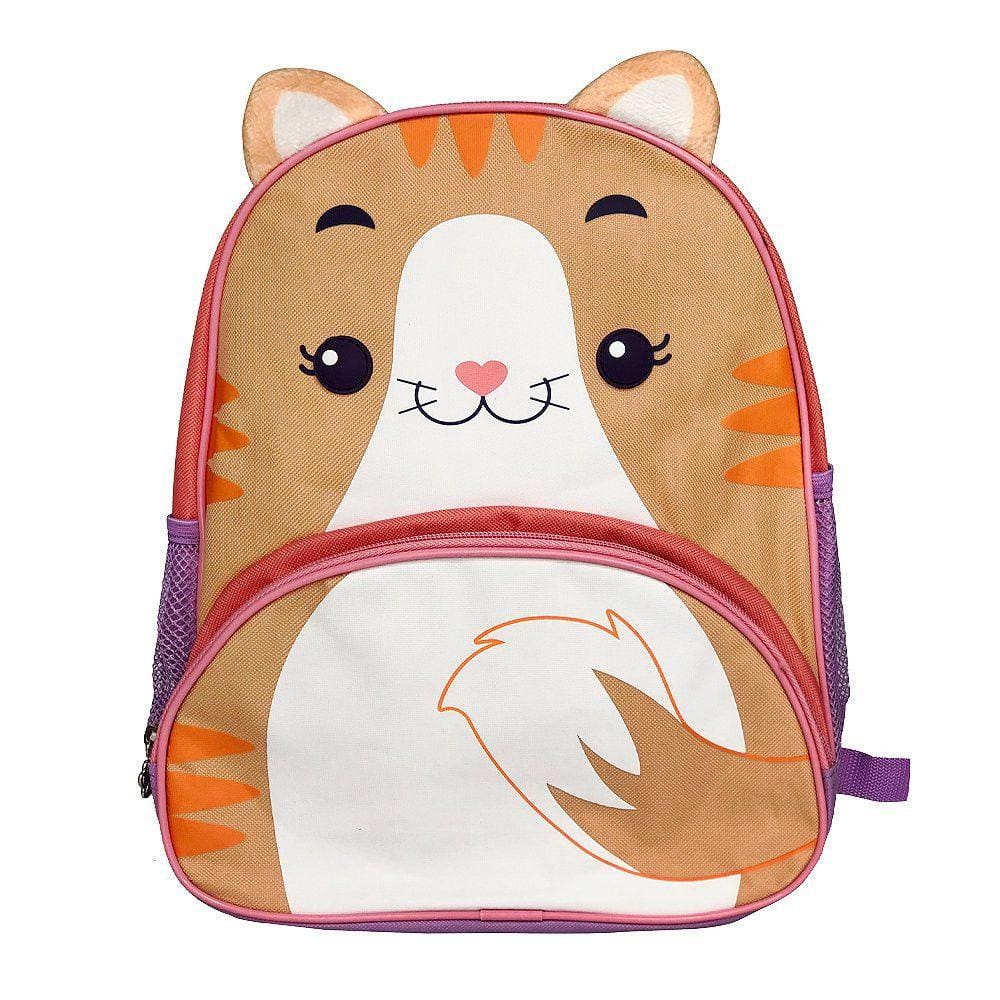 Mochila Infantil Escolar Com Alças - Gato