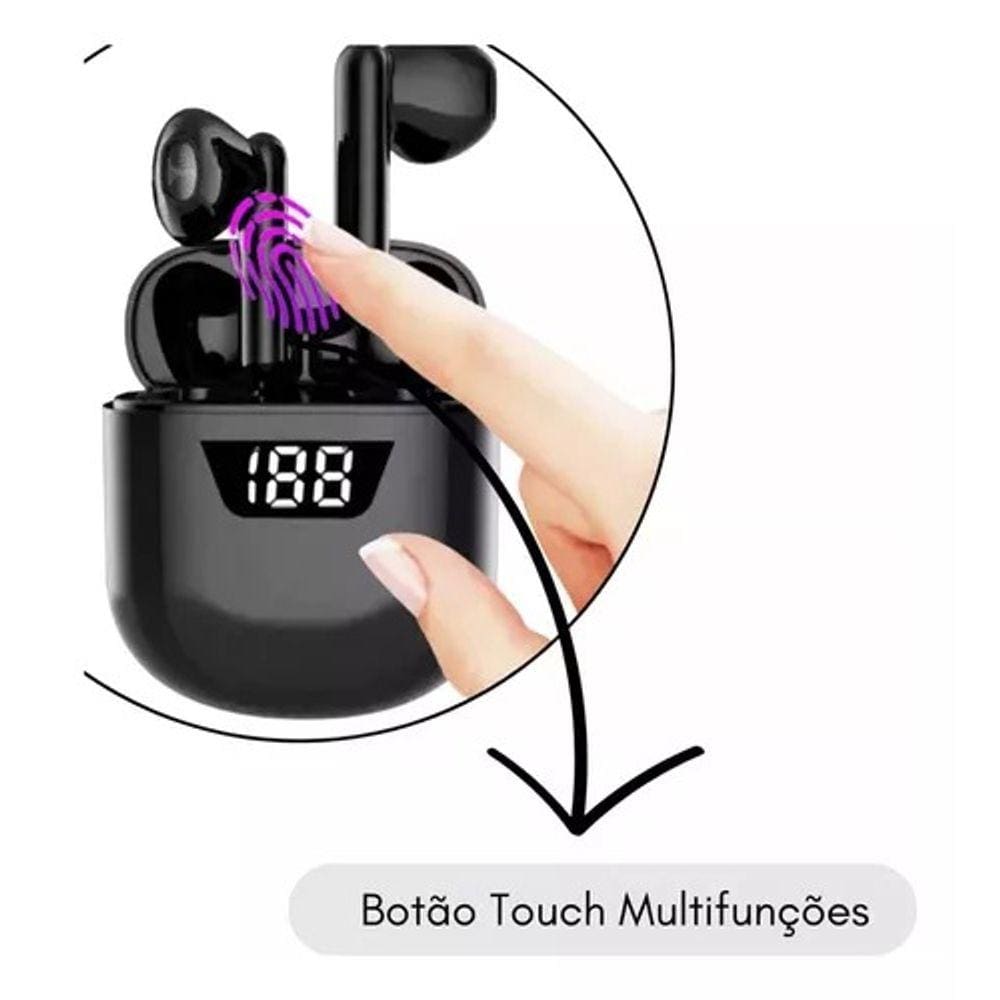 Fone de Ouvido Bluetooth Earbud LE-2407