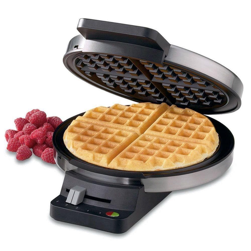 Máquina Para Waffle Em Aço Escovado 127v Cuisinart