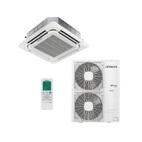 Ar Condicionado Inverter Cassete Hitachi Air Core 56.000 Btus Quente e Frio 220v 4 Vias