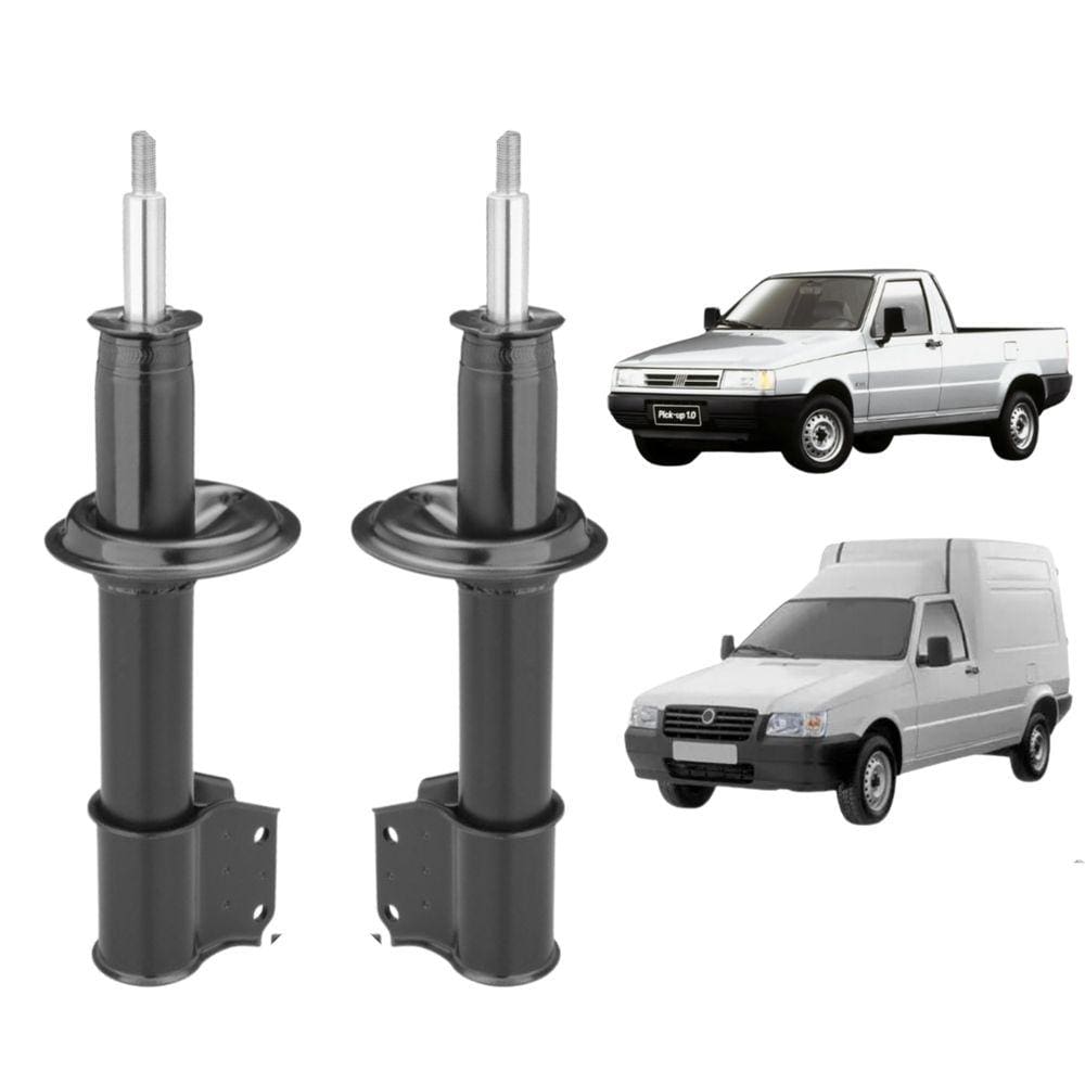 02 Amortecedor Nakata Dianteiro Fiorino Pick-Up 1989 A 1994 Chassi Curto