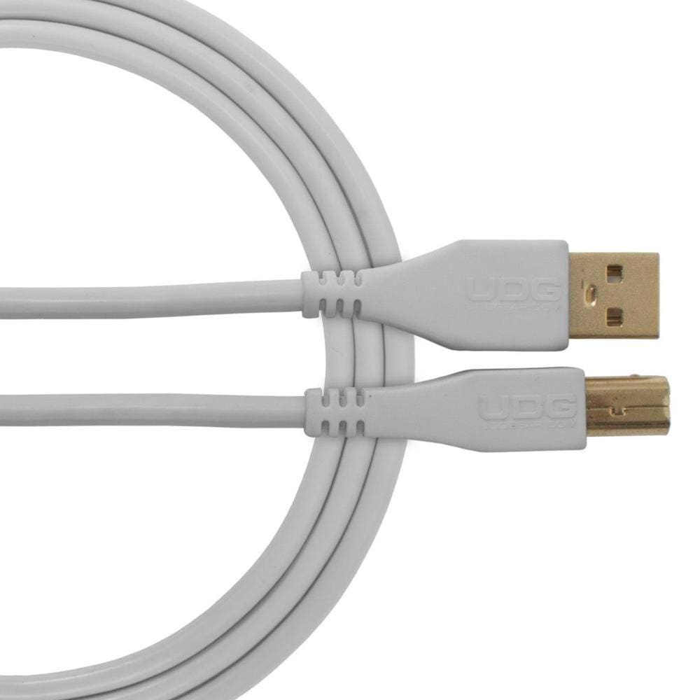 Cabo USB 2.0 A-B 1m Controladora Pioneer UDG U95001WH Branco