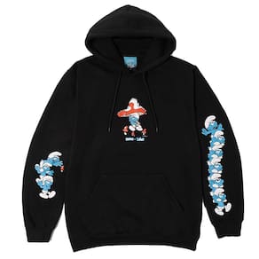Moletom Lost Canguru Angry Smurf WT24 Masculina Preto