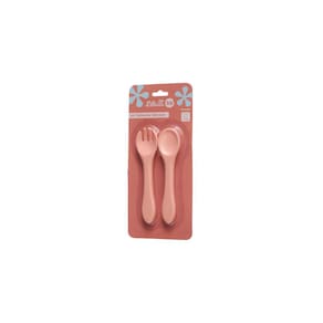Talheres Silicone Lilica Ripilica BB Kit Infantil Meninas