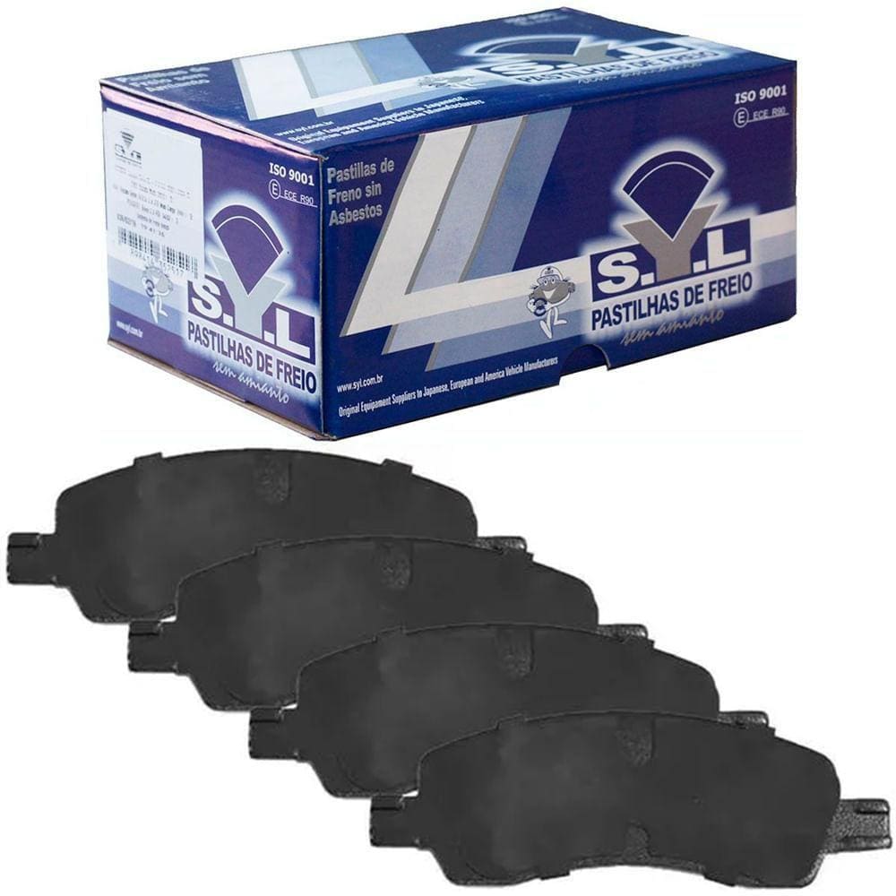 Kit Pastilha Freio Dianteira Argo Cronos 1.3 2022 a 2024