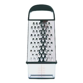 Ralador 4 Lados Com Dispenser Em Aço Inox Oxo