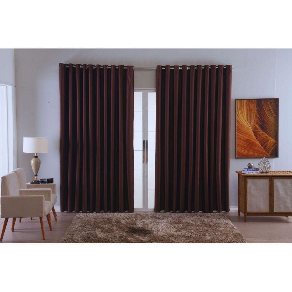 Cortina Para Sala Quarto Blackout Tecido 6,00X2,80 Ellegance
