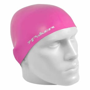 Touca Natacao 100% Silicone Power Junior 13052-Ro - Rosa/Cinza U
