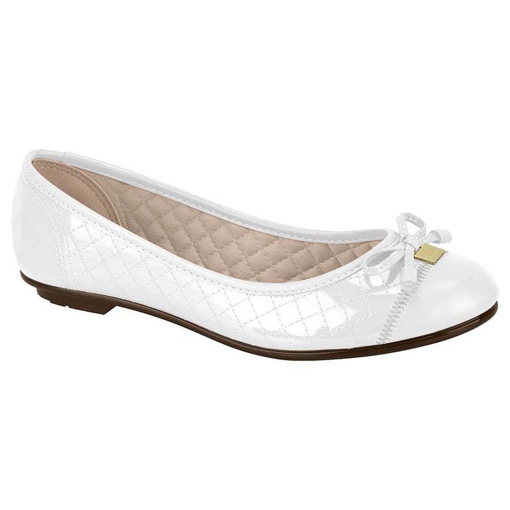 Sapatilha Moleca 5027.1407 Feminina Confortável Envernizado