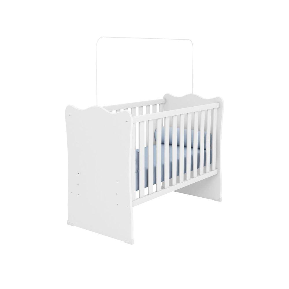 Berço Doce Sonho Branco 1 - Qmovi