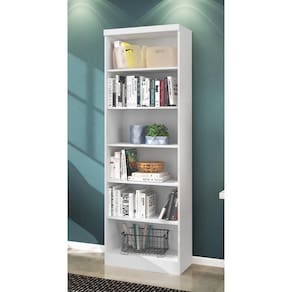 Livreiro Multiuso S/Pts Branco 1404 - Qmovi
