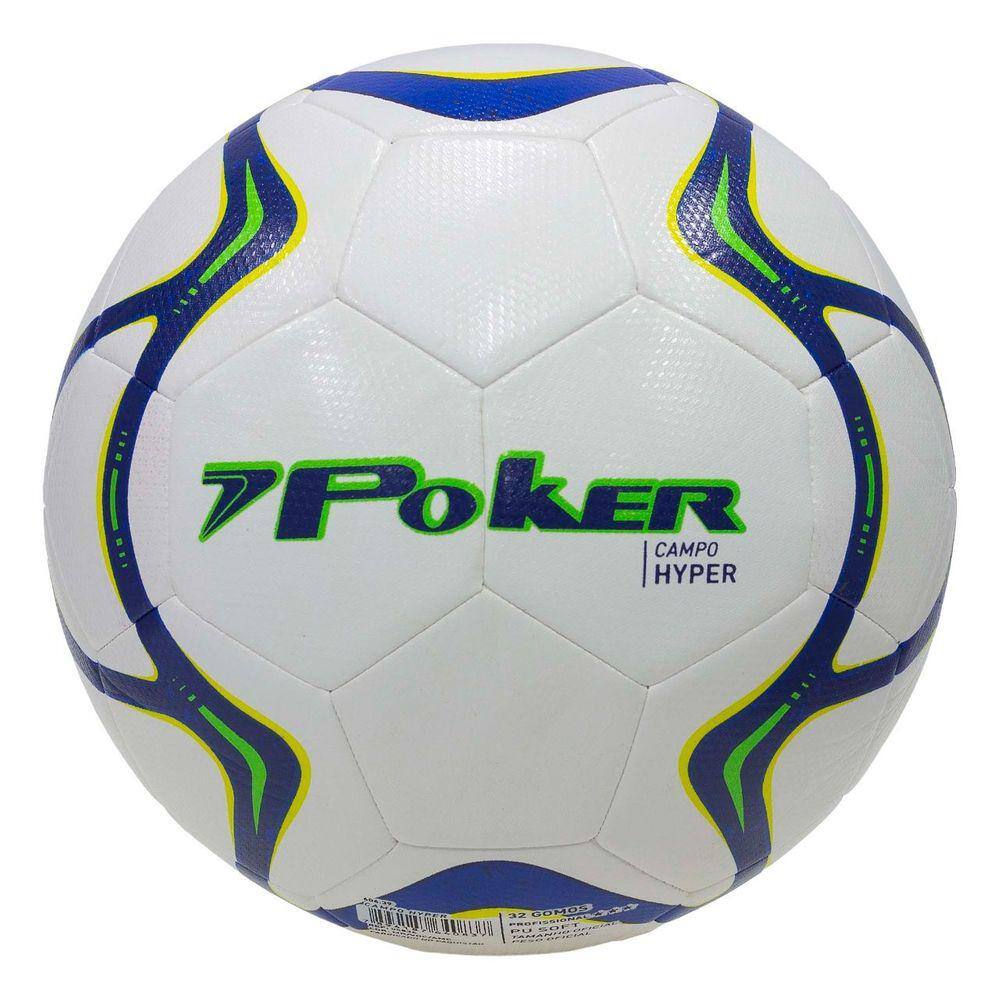 Bola Campo Prof 32 Gomos Hyper 05836-Mvcac - Branco/Verde 5