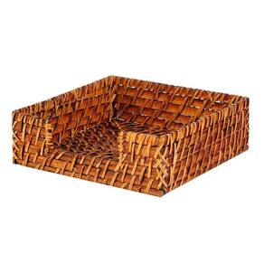 Suporte Para Guardanapo Em Rattan 18cm Kenya