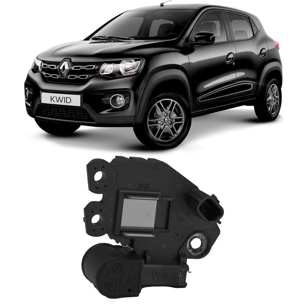 Regulador Voltagem Alternador Kwid 1.0 2017 a 2024 12V 70A