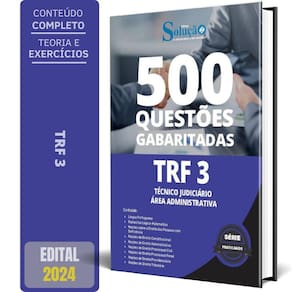 Caderno Questões Trf 3 Técnico Judiciário Área