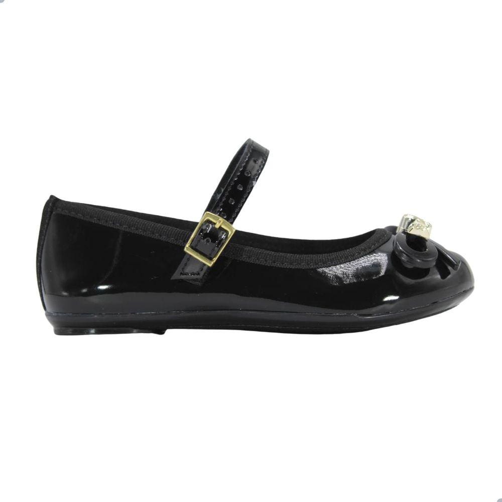 Sapatilha Infantil Molekinha Verniz Preto