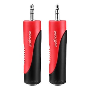2 Adaptadores P10 Para P2 Estéreo Roxtone Conector Para Fone