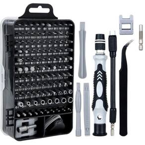 Kit Ferramenta 115 Chaves Precisão Reparo Celular Notebook