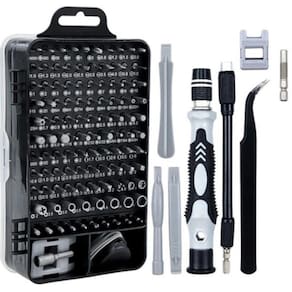 Kit Ferramenta 115 Chaves Precisão Reparo Celular Notebook