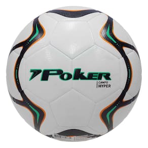 Bola Campo Prof 32 Gomos Hype 05836-Pvalc - Branco/Laranja 5