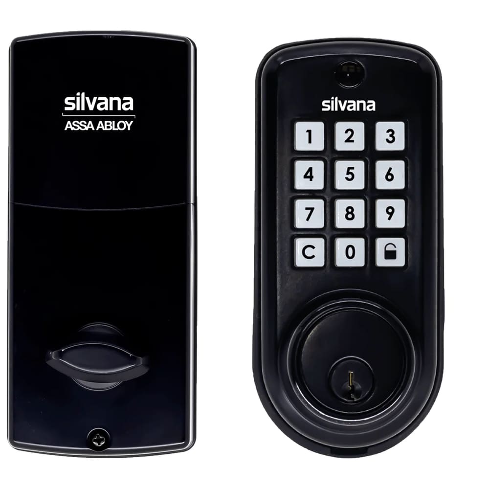 Fechadura Digital Com Teclado Iluminado Abertura Chave e Senha Sdd115 Silvana