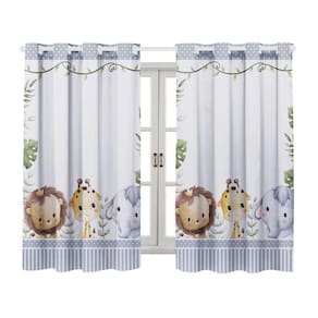 Cortina Infantil Blackout 2,00 X 1,40 Estampada Decorativa