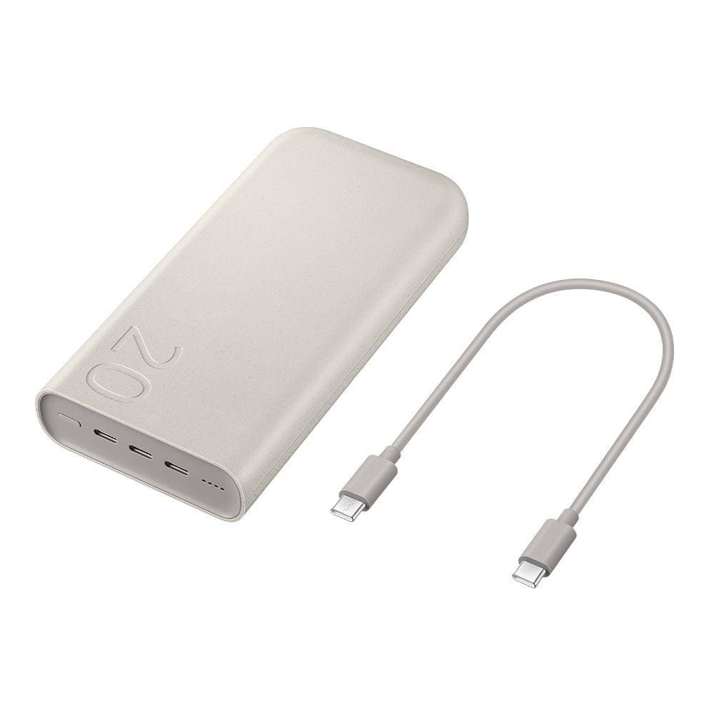 Bateria Carregador Portátil 3x USB-C 20000mAh Super Rápida 45W