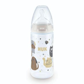 Mamadeira Controle de Temperatura First Choice 300ml Cat NUK