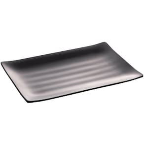 Kit 30 Travessas Retangulares de Melamina para Servir Sushi Sashimi Restaurantes Japonês Lyor