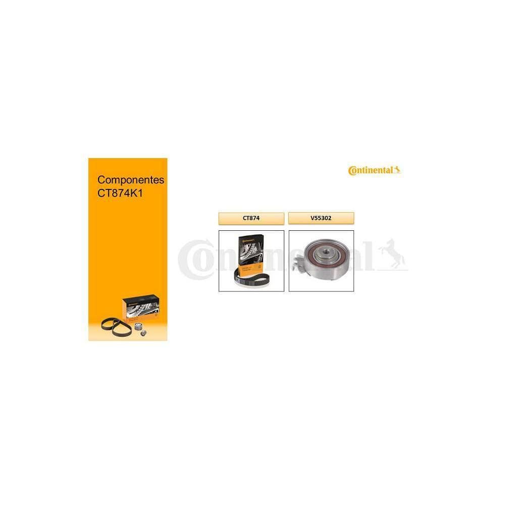 Kit de Correia Dentada - CONTITECH - CT874K1