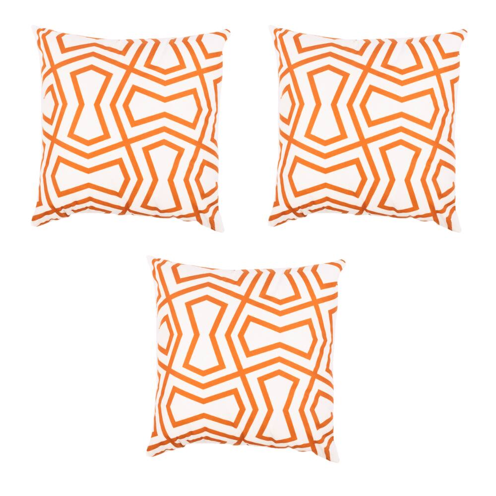 Kit de 3 Almofadas Vizapi 44x44cm Dijon