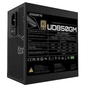 Fonte PC 850W 80 Plus Gold Gigabyte GP-UD850GM