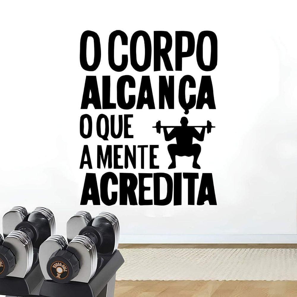 Adesivo De Parede Fitness Mod 02