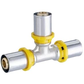 Tee De Compressão Para Tubo Multicamada 16Mm X 16Mm X 16Mm